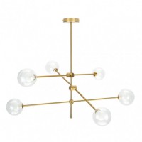 Distribuidor - Lâmpadas Diversas | Lâmpadas Modernas | LAMPARA JERUSALEN 6XG9 BRONCE 72X90X90 CM Ref: 154656012